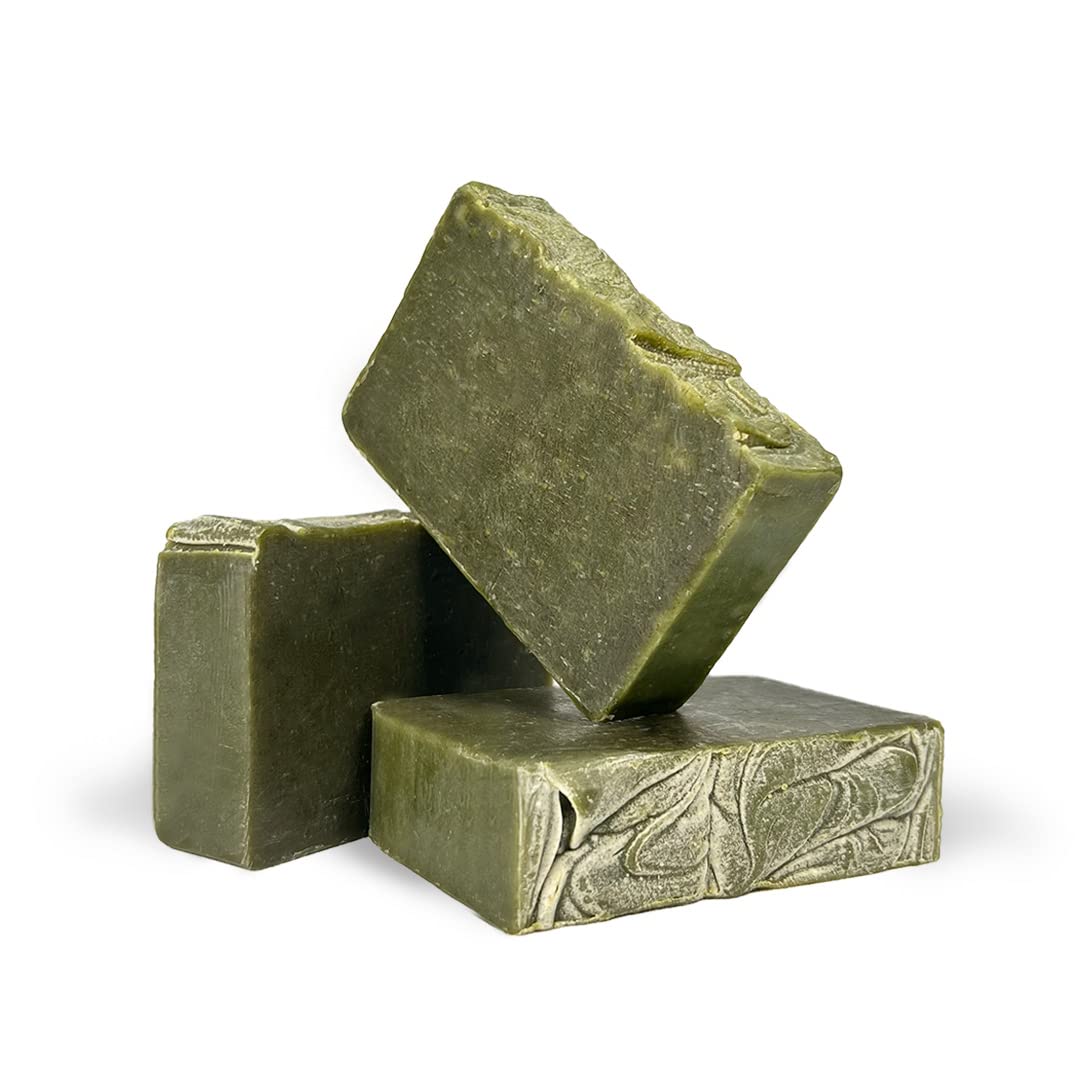 Neem Chlorella Bar Soap - Moisturizing Face & Body Soap